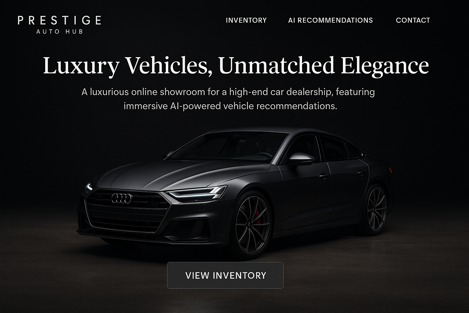Car Company Website